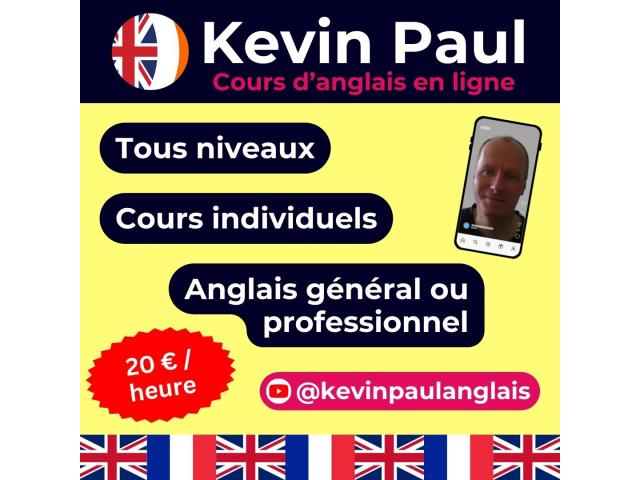 Cours d'anglais en ligne