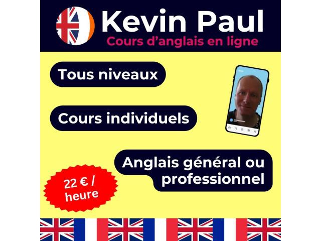 Cours d'anglais en ligne