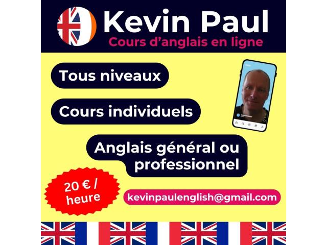 Cours d'anglais en ligne