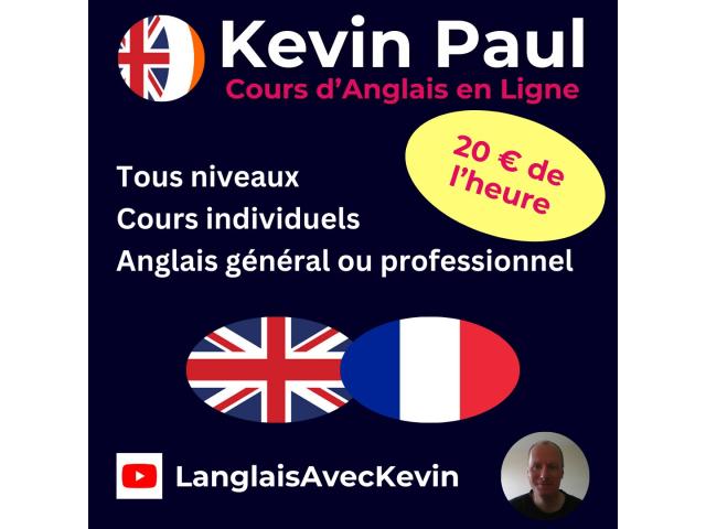 Cours d'anglais en ligne