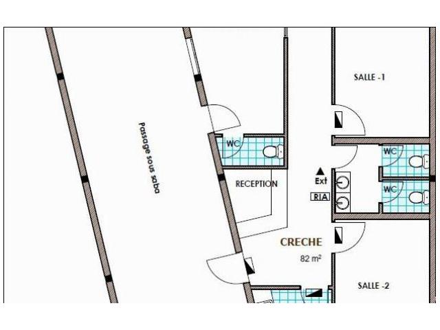 CRECHE 84m à vendre