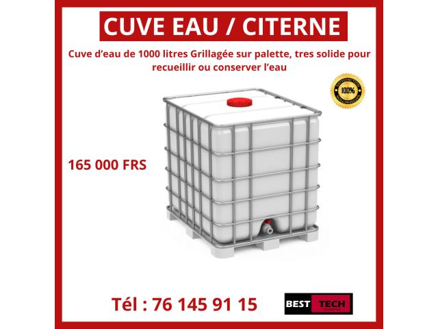 CUVE D’EAU/ CITRERNE A TRES BON PRIX