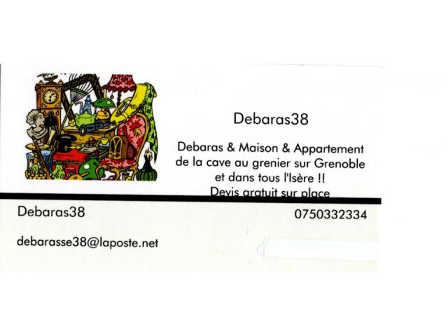 Débarras Maison & Appartement & Cave et Grenier sur Grenoble