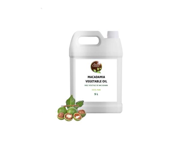 Découvrez notre huile de macadamia bio de qualité supérieure, disponible en gros chez Bioprogreen