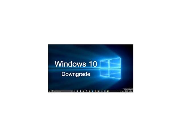 Photo Dégrader de Windows 10 à Windows 7, 8 et 8.1 image 1/2