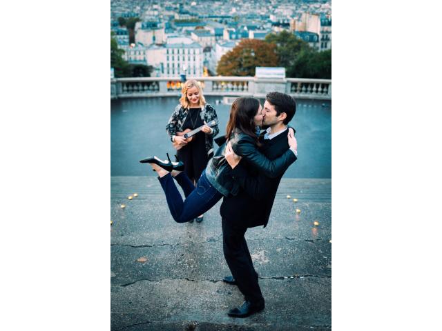 Photo Demande en mariage Tour Eiffel image 1/3