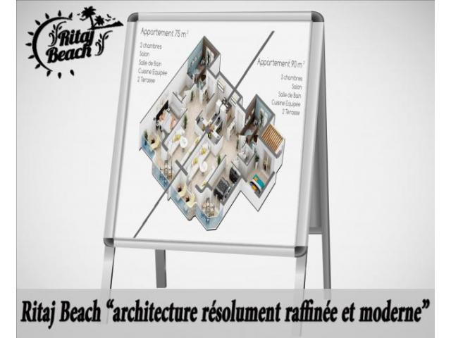 Dernier 100 appartements a ritaj beach sidi r