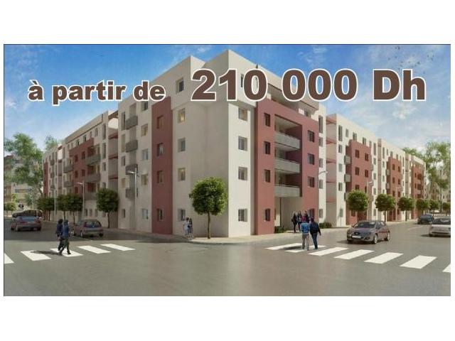 Photo Des appartements à vendre à 210000 dh Sidi Rahal image 1/1