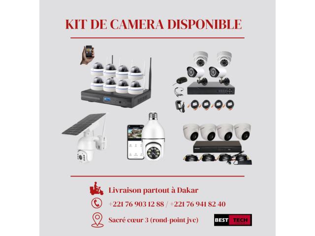 DES CAMERAS DE SURVEILLANCE A VENDRE AVEC INSTALLATION POSSIBLE