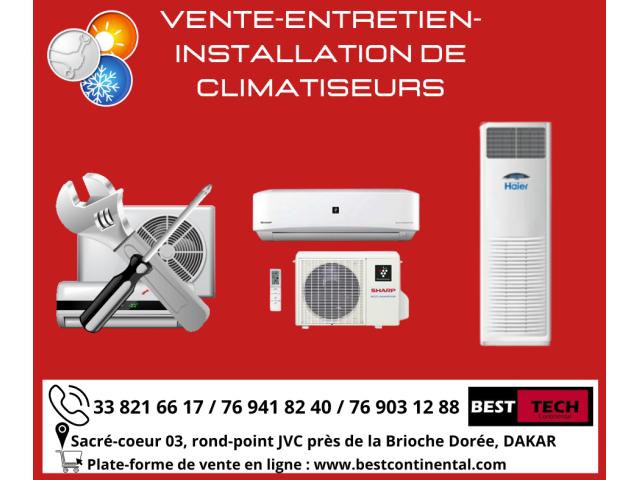 DES CLIMATISEURS DE QUALITE A TRES BON PRIX . Bonjour chers clients, Best continental vous propose D