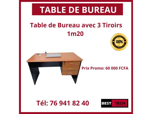 DES FAUTEUILS  & TABLE  DE BUREAU DE QUALITE DISPONIBLE
