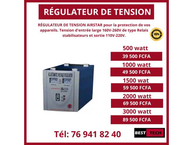 DES REGULATEURS DE TENSION AIRSTAR A VENDRE