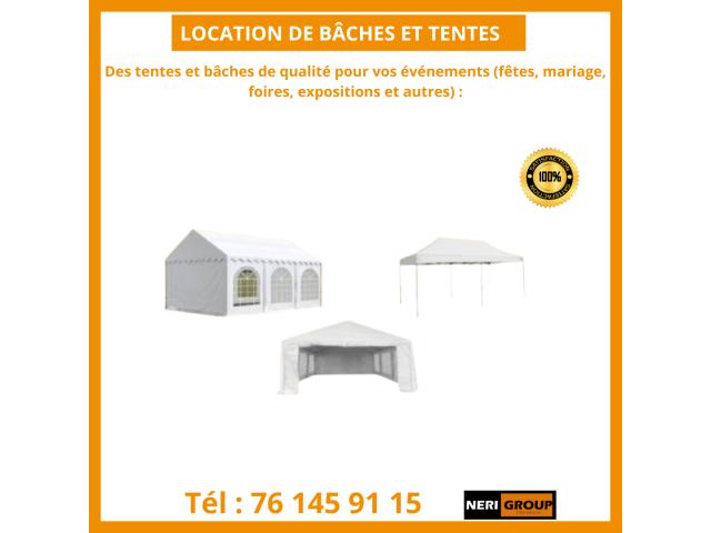 DES TENTES, CHAPITEAUX & BÂCHES A Best Dakar
