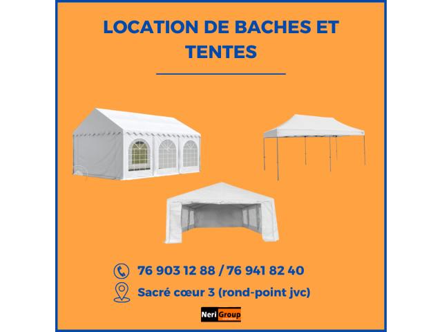 DES TENTES , CHAPITEAUX & BÂCHES A DAKAR