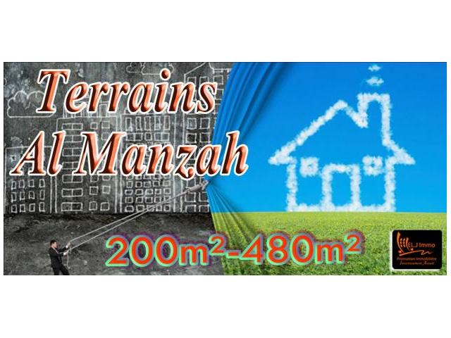 Des terrains à vendre à bouskoura 300 m2