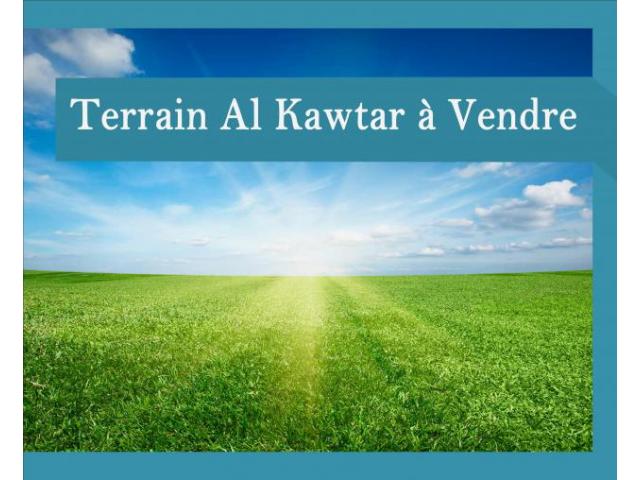 Des terrains à vendre de chez alkawtar