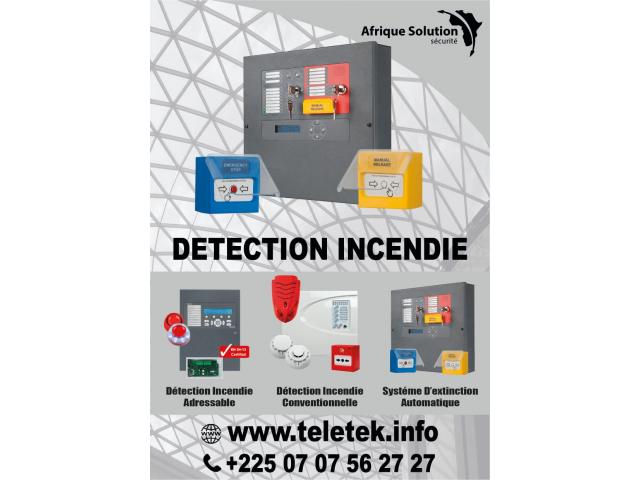 détection incendie / détecteur adressable et conventionnel