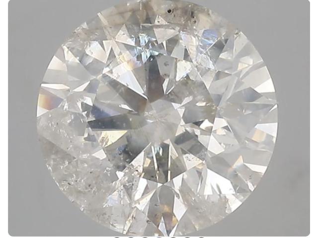 Photo Diamant 10.02 carat rond Brillant image 1/3
