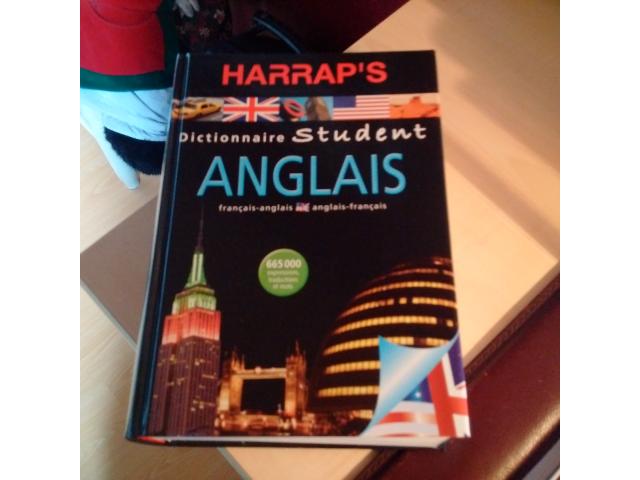 Dictionnaire Harrap's Anglais