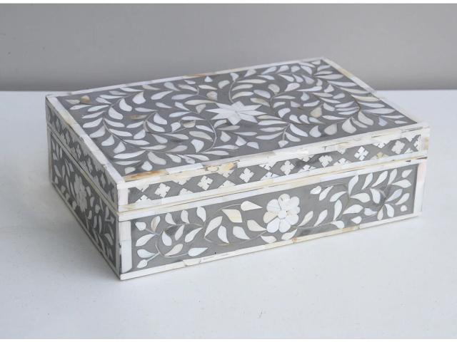 Discover Our Mother of Pearl Inlay Box Collection