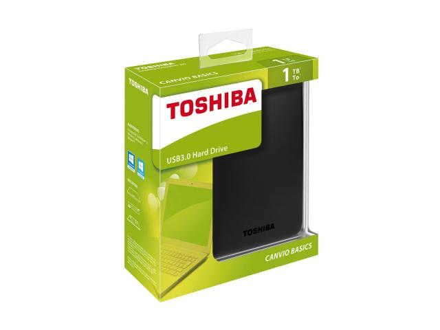 Photo Disque dur portable TOSHIBA Canvio Basics image 1/1