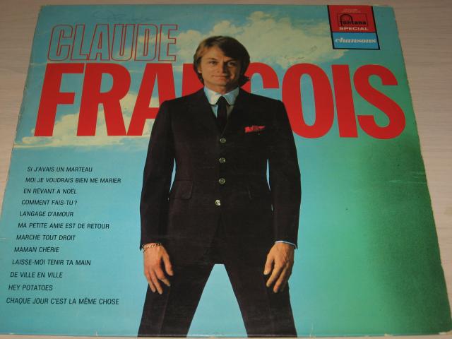 disque vinyl 33 claude françois