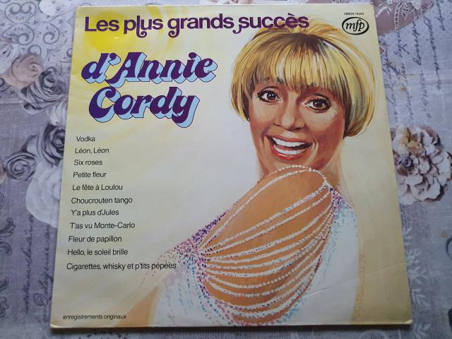 Disque vinyl 33 tours Annie Cordy Les Plus Grands Succès
