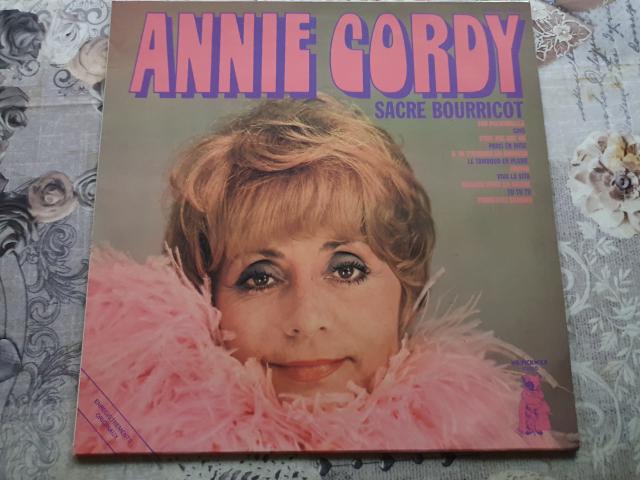 Photo Disque vinyl 33 tours Annie Cordy -Sacré Bourricot image 1/2