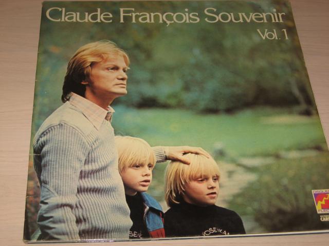 Disque vinyl 33 tours claude francois Souvenir - Vol. 1