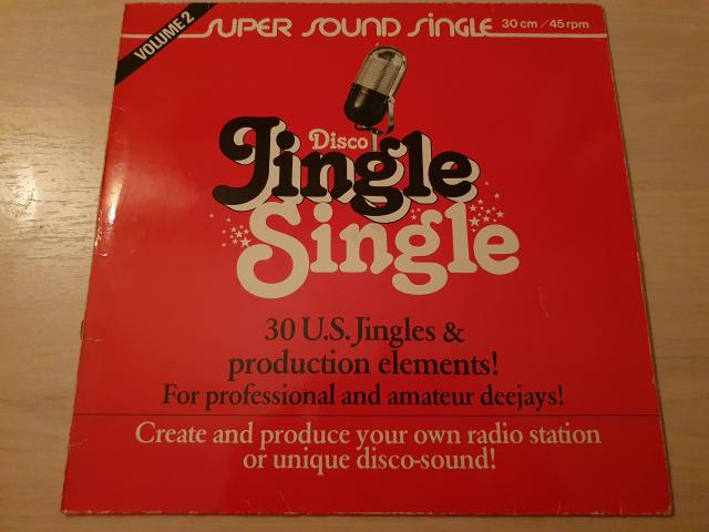 Disque vinyl 33 tours Disco Jingle Single Volume 2