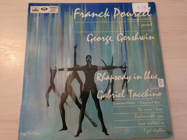 Disque vinyl 33 tours franck pourcel Rhapsody In Blue