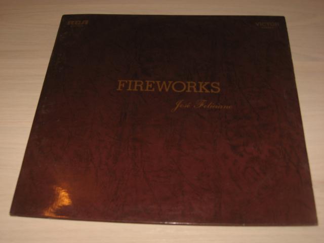 disque vinyl 33 tours José Feliciano Fireworks
