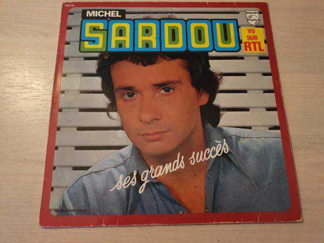 disque vinyl 33 tours Michel Sardou Ses Grands Succès