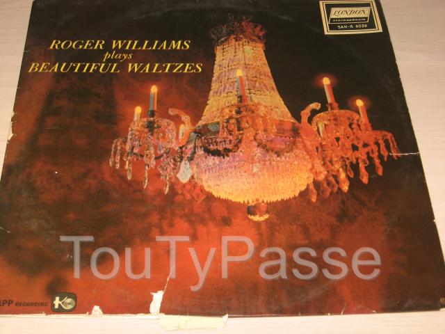 Photo disque vinyl 33 tours roger williams plays beautifeul waltzes image 1/2