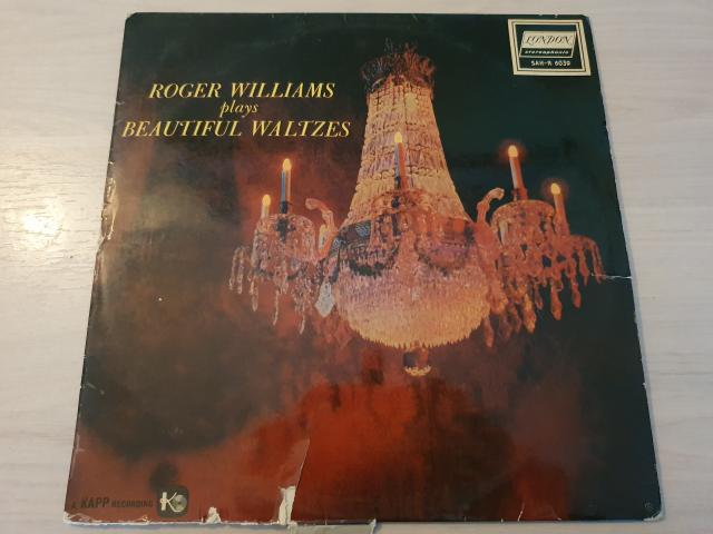 Disque vinyl 33 tours Roger Williams Plays Beautiful Waltzes