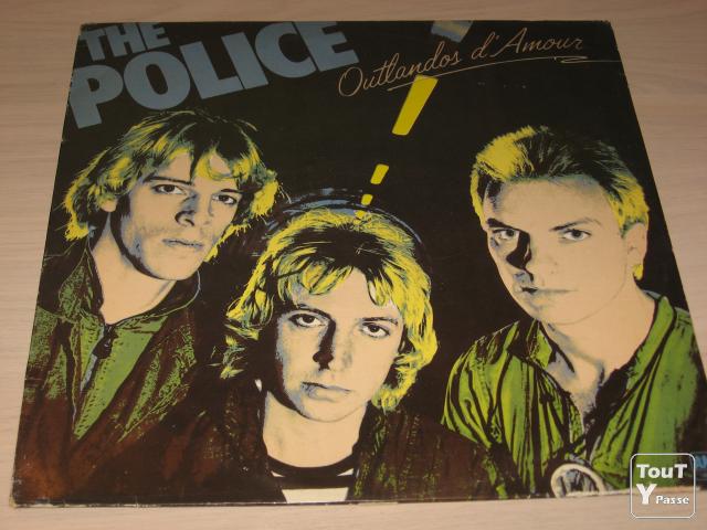 Disque vinyl 33 tours the police