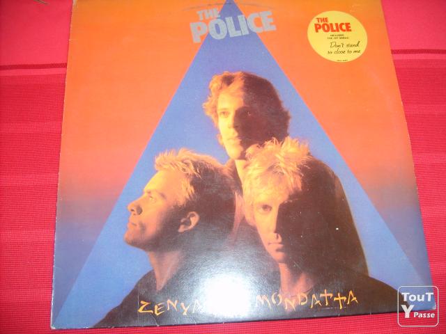 Disque vinyl 33 tours the police