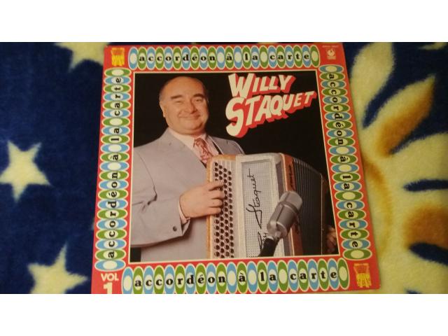 Disque vinyl 33 tours willy staquet