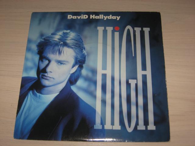 disque vinyl 45 tour David hallyday High