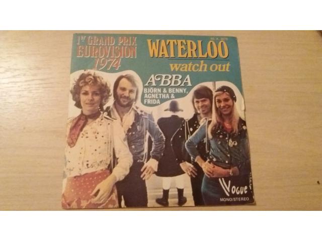 disque vinyl 45 tours abba waterloo
