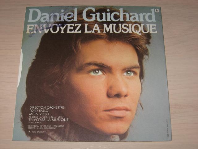 disque vinyl 45 tours Daniel Guichard