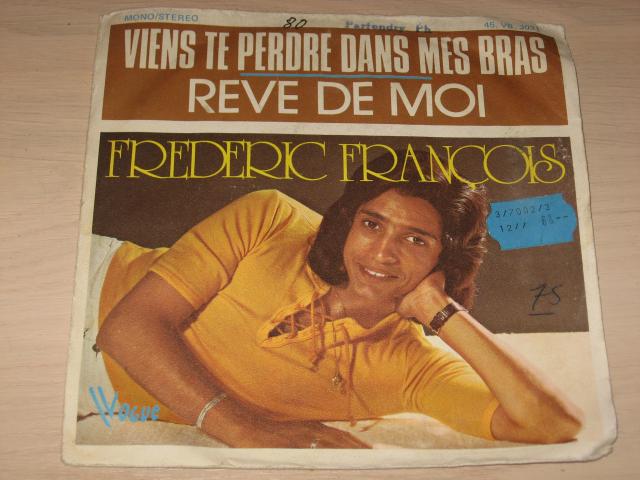 Disque vinyl 45 tours frederic francois