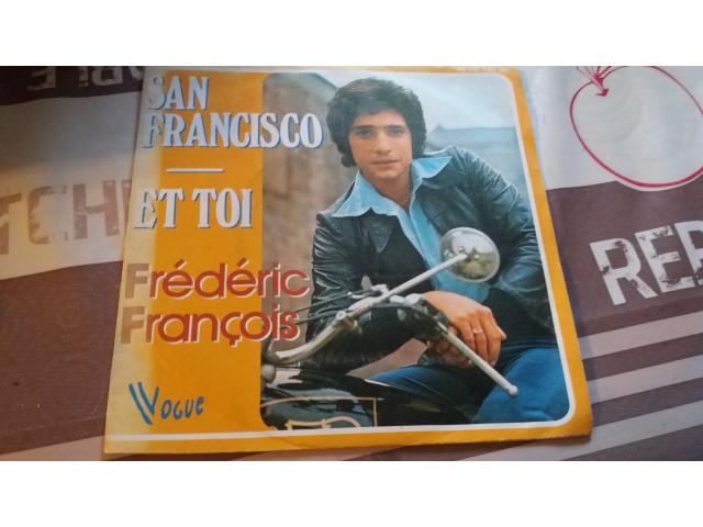 Disque vinyl 45 tours frederic françois san francisco
