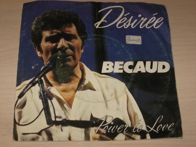 Disque vinyl 45 tours Gilbert Bécaud