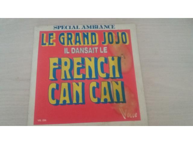 Disque vinyl 45 tours grand jojo le french can can