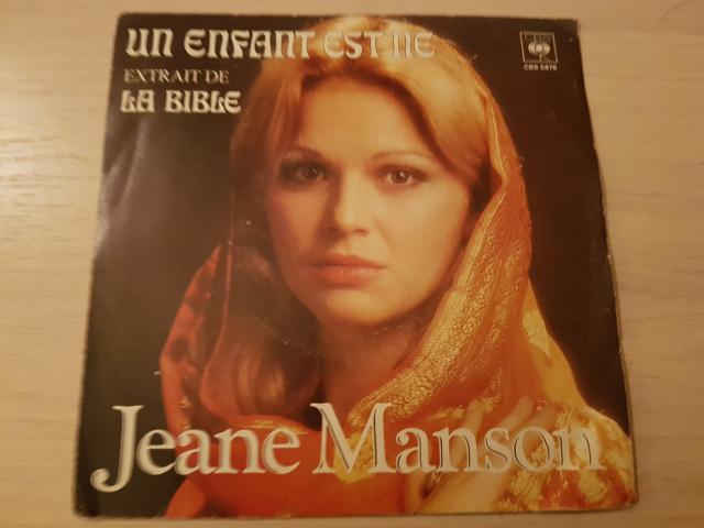 disque vinyl 45 tours jeane manson
