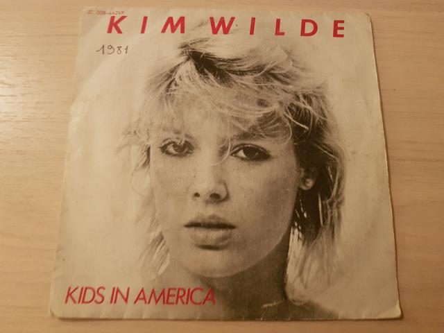Photo disque vinyl 45 tours kim wilde image 1/2