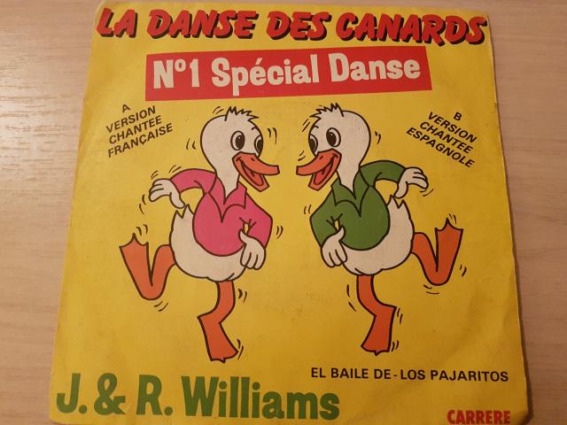 disque vinyl 45 tours la danse des canards