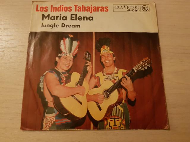 disque vinyl 45 tours los indios tabajaras maria elena