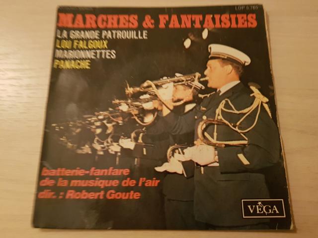 Photo disque vinyl 45 tours marches & fantaisies image 1/2
